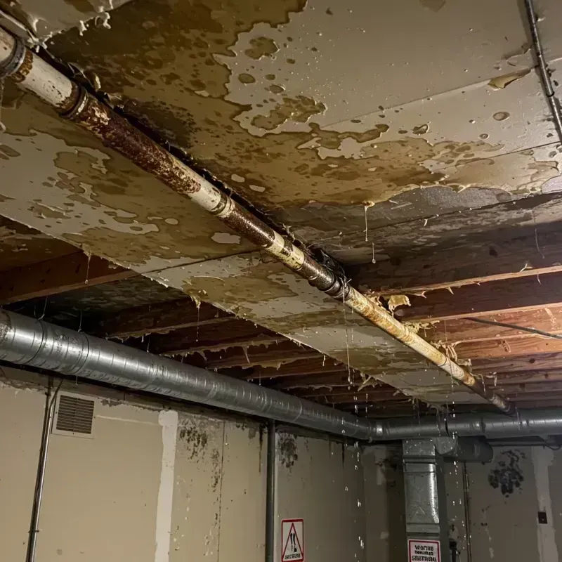 Ceiling Water Damage Repair in Colebrook, NH