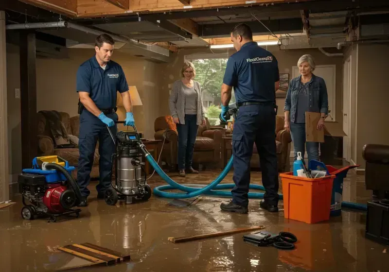 Basement Water Extraction and Removal Techniques process in Colebrook, NH